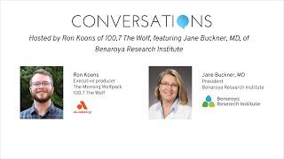 Jane Buckner, MD, Discusses Benaroya Research Institute on @audacyapp  Conversations