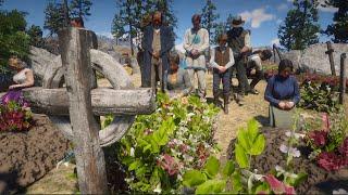 Red Dead Redemption 2 All Gang Members Graves in One Place