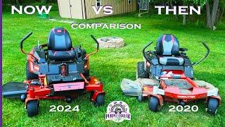 Toro Timecutter Comparison - then vs now. New 2024 Timecutter MAX zero turn