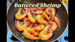 Garlic Butter Shrimp (Buttered Shrimp)! Garlic Buttered Tiger Prawns