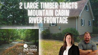 SOLD - Riverfront Timber Tracts and Cabin for Sale at Auction