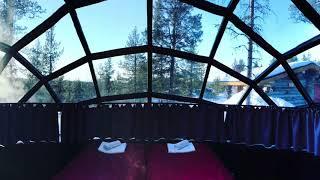 Kakslauttanen North Pole igloo resort and activities with Cessy