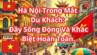 Hà Nội Trong Mắt Du Khách: Đầy Sống Động Và Khác Biệt Hoàn Toàn.