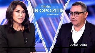 În Opoziție cu Denise Rifai | Victor Ponta: „Nicolae Ciucă e o CARICATURĂ a lui Klaus Iohannis”