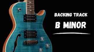 Smooth Groove Guitar Backing Track Jam in B Minor | 120 bpm