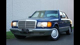 4K Review 1984 Mercedes 280SE Manual Transmission Virtual Test-Drive & Walk-around