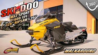 Walkaround | 2025 Ski-Doo MXZ® Sport 600 EFI 129 RipSaw 1.25