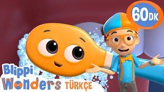 Blippi ile Sağlıklı Dişler!  Fırçala ve Parlat! | Blippi Türkçe - Çocuklar için Eğitici Videolar