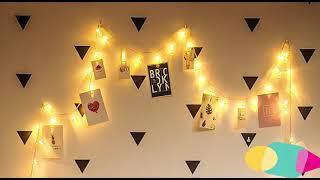 Shorts #9 || Photo Clips String Lights/Holder || Ideal Gift Photo Clip Holder ||Emarketing Mix