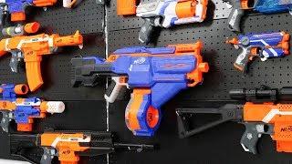 NERF GUN CHICKEN AND SUPER GUN INFINUS BATTLE