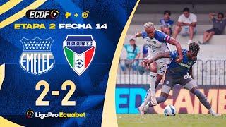 RESUMEN COMPLETO: EMELEC 2-2 IMBABURA - LIGAPRO SERIE A