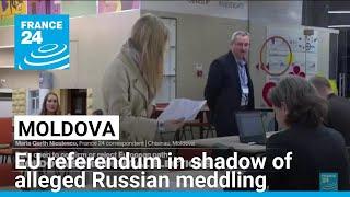 Moldova votes in election, EU referendum in shadow of alleged Russian meddling • FRANCE 24 English