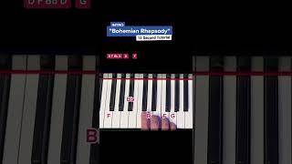 How to play „BOHEMIAN RHAPSODY“ Intro - Easy Piano Tutorial #pianotutorial #learnpiano #pianolesson