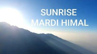 SUNRISE VIEW POINT (4200 MTR)  MARDI HIMAL ANNAPURNA REGION  OF  NEPAL