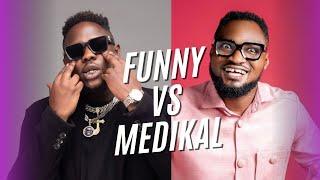 FUNNY FACE RAINS INSULTS ON SHATTA WALE AND MEDIKAL OVER HIS BABY