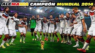 ALEMANIA   CAMPEÓN  MUNDIAL  2⃣0⃣1⃣4⃣