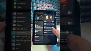 HOW TO TURN ON TRUE TONE ON IPAD MINI? #tutorial #ipadmini #apple #fyp #howto #like