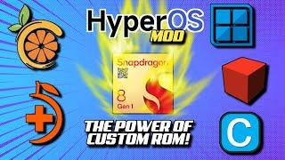 Xiaomi HyperOs Mod Custom ROM | Emulator Test Performance