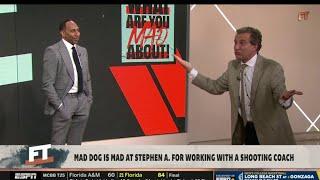 FIRST TAKE | Chris Mad Dog Russo rants on Bills-Chiefs hype and Stephen A. Smith’s shooting coach