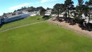 Quadcopter Crash Mid-Air Collision - Destroying a NightHawk 250 Quadcopter