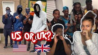 AMERICANS REACT TO THE RUDEST DRILL DISSES ||  US VS UK