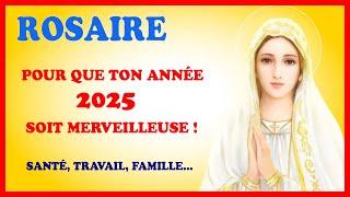 ROSAIRE  Pour que TON ANNÉE 2025 SOIT MERVEILLEUSE !