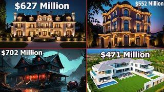 Top 10 Most Expensive Luxury Homes in the World | Stunning Mansions & Estates