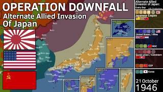 Alternate Allied Invasion Of Japan | Operation Downfall WW2