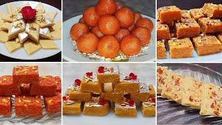 6 Festive Mithai | Homemade mithai Recipes