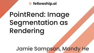 PointRend: Image Segmentation as Rendering