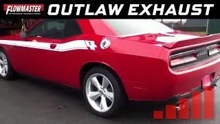 2015-16 Dodge Challenger R/T - Outlaw Axle-back Exhaust System 817718