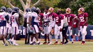 DeAndre Hopkins Breaks DeAngelo Hall's Ankles HARD KNOCKS