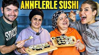 ANNELERLE BOL İTİRAFLI SUSHİ YARIŞMASI! "İlk başta olmaz dedim"