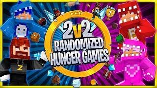 2v2 Randomized Hunger Games! #2 | BlueVacktor / RedVacktor / PinkVacktor