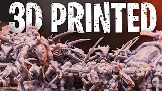 3D PRINTING WARHAMMER 40k with 1 LITER of RESIN