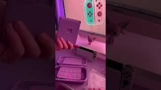 Unboxing Younik Nintendo Switch OLED Accessories Case with IG@mooshmooshie