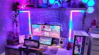 Girl Gamer’s DREAM Cozy + RGB Setup Aesthetic Changes & Setup Upgrades