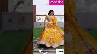 Meesho lehenga haul | Meesho lehenga choli |under 1000/- #shorts #viral #trending #youtubeshorts