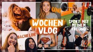 WOCHENVLOG - UNI, TRAINING MIT MEINEM FREUND, BACHELOR // JustSayEleanor 