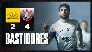 BASTIDORES | Criciúma 2 x 4 Corinthians | Brasileirão 2024