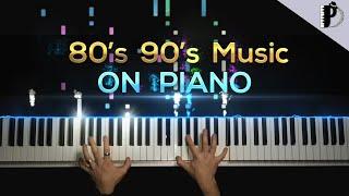 Musica anni 80 90 al PIANOFORTE