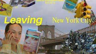 I'M LEAVING NYC, so I'm doing everything I love (reading vlog, traveling vlog & NYC favorites)