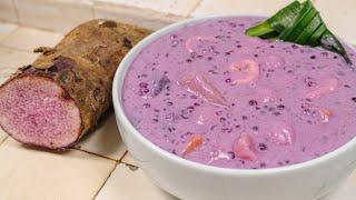 REAL UBE Ginataang Bilo Bilo