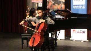 Popper: Hungarian Rhapsody - Goh Wen Chih, cello | Angel Lee, piano