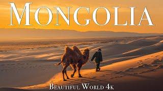 Mongolia 4K Nature Relaxation Film - Meditation Relaxing Music - Amazing Nature