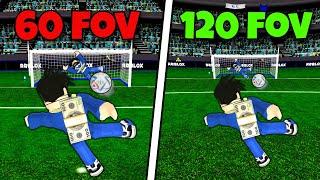 Scoring a goal with EVERY FOV.. TPS: Ultimate Soccer (Roblox)