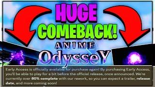 ANIME ODYSSEY IS MAKING A HUGE COMEBACK | MUST WATCH!