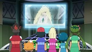 Lusamine didn’t feel like grooming her hair  Pokémon Sun and Moon episode 87 English Sub