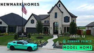 Beautiful Newmark Model home in Dunham Pointe| Monterey floorplan | Model Home Tour | Cypress, Texas