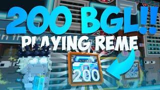 GROWTOPIA PLAYING REME 200BGL BET *real* GOT 3X !! TEAM JU